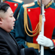 Kim Jong Un arrives at the railway station in Vladivostok, Russia, April 24, 2019.